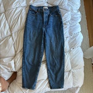 Madewell Balloon Blue Jeans
